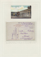Turkey: 1916/1918, Kleiner Auf Albenblätter Aufgezogener Sammlerbestand Von Ca. - Covers & Documents