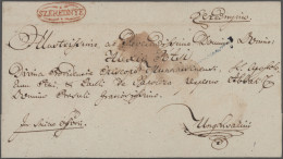 Hungary -  Pre Adhesives  / Stampless Covers: 1800/1850 (ca.), Assortment Of 24 - ...-1867 Vorphilatelie