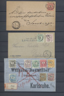Hungary: 1875/1900, Letter Design Issue, A Decent Collection Of 26 Covers/cards - Briefe U. Dokumente