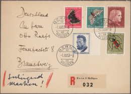 Europe: 1890/1980 (ca.), Balance Of Apprx. 640 Covers/cards/stationeries, Compri - Autres - Europe