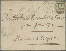 Europe - West: 1880/1906 Eight Covers (4) And Postal Stationery Items From Europ - Altri - Europa