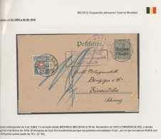 Benelux: 1904/1938 Collection Of 18 Covers, Postcards And Postal Stationery Item - Europe (Other)