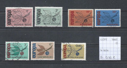 (TJ) Europa CEPT 1965 - 4 Sets (gest./obl./used) - 1965