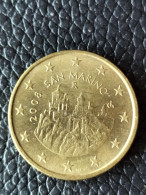 Moneta  Coin 50 Centesimi Euro Repubblica Di San Marino 2008 Coin - San Marino