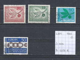 (TJ) Europa CEPT 1965 - 3 Sets (gest./obl./used) - 1965