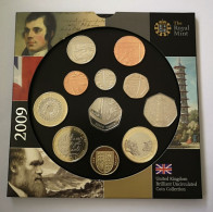 UNITED KINGDOM 2009 GREAT BRITAIN BU SET – ORIGINAL - GRAN BRETAÑA GB - Nieuwe Sets & Proefsets