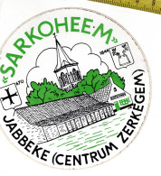 SOLDE 3021 STICKER - SARKOHEEM JABBEKE CENTRUM ZERKEGEM - 670 1844 - Stickers