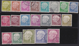 BRD   -     Michel   -   177/196    -  O     -   Gestempelt - Used Stamps