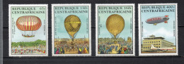 CENTRAFRIQUE PA N° 272 à 275   NEUFS SANS CHARNIERE COTE 11.00€     BALLON DIRIGEABLE - Centrafricaine (République)