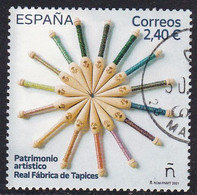 2021-ED. 5512 - Patrimonio Artístico. Real Fábrica De Tapices - USADO - Used Stamps