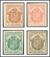 1º Y 2º Centenario. Telégrafos - Autres & Non Classés