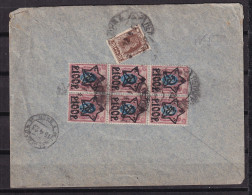 Russia/RSFSR 1923 Cover To Germany Richly Franked 15515 - Lettres & Documents