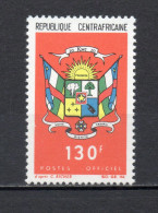 CENTRAFRIQUE SERVICE N° 9   NEUF SANS CHARNIERE COTE 4.50€   ARMOIRIE - Centrafricaine (République)