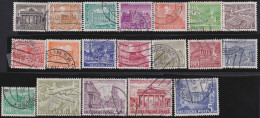 Berlin     -     Michel   -   42/60     -  O     -   Gestempelt - Used Stamps