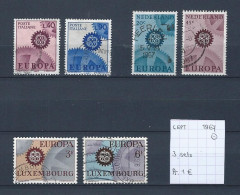 (TJ) Europa CEPT 1967 - 3 Sets (gest./obl./used) - 1967