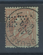 51 Ø.  1 Fr.  Avec Perforation. B.A - 1884-1891 Léopold II