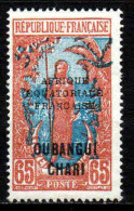 Oubangui Chari - 1927 - Tb Antérieurs  Surch   - N° 76  - Neuf *  - MLH - Neufs