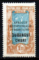 Oubangui Chari - 1927 - Tb Antérieurs  Surch   - N° 79  - Neuf *  - MLH - Neufs