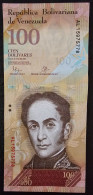 VENEZUELA- 100 BOLIVARES 2015. - Venezuela