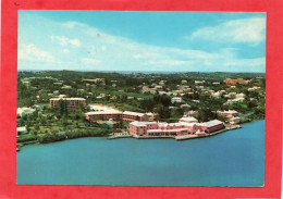 Inverurie Hotel - Paget Bermuda - Red Perot Post Office Cancel   CPM Année 1990 Postcard - - Bermudes