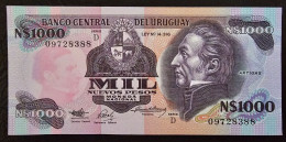 URUGUAY- 1000 NUEVOS PESOS - Uruguay