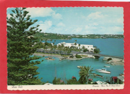 FLATTS  INLET  Bermuda - Red Perot Post Office Cancel   CPM Année 1990 Postcard - - Bermuda