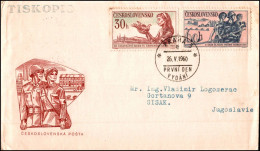 Czechoslovakia 1960, Illustrated Cover 3rd Congress Of The Czechoslovak Red Cross W./psm Praha - Cartas & Documentos