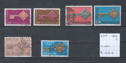 (TJ) Europa CEPT 1968 - 4 Sets (gest./obl./used) - 1968