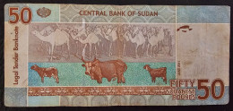 SUDAN- 50 POUNDS 2011. - Soudan