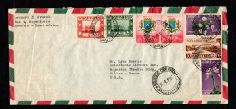 Somalia AFIS, POSTA VIAGGIATA 1957, MOGADISCIO PER DALLAS, USA - Somalia (AFIS)