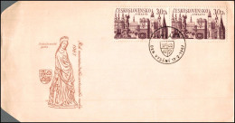 Czechoslovakia 1967, Illustrated Cover International Tourism Year 1967 W./psm Jihlava - Brieven En Documenten