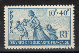 Colonies Générales - France Libre YV 7 ( Ex YV 66 ) N** MNH , Oeuvres De Solidarité Cote 7 Euros - Autres & Non Classés
