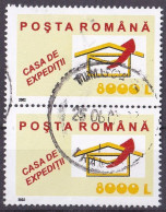 Rumänien Marke Von 2002 O/used (A3-33) - Oblitérés