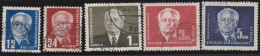 DDR     -     Michel   -   251/255      -  O        -  Gestempelt - Gebraucht