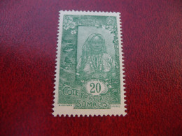 TIMBRE   COTE  DES  SOMALIS     N  123       COTE  0,75  EUROS   NEUF  SANS  CHARNIERE - Unused Stamps