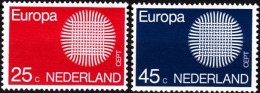 NETHERLANDS / NEDERLAND 1970 EUROPA. Complete Set, MNH - 1970