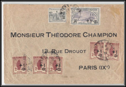 96182 N°162 164 166 Amiens 1924 Pour Paris Orphelins De Guerre Lettre Cover France - Storia Postale