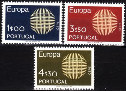 PORTUGAL 1970 EUROPA. Complete Set, MNH - 1970