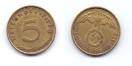 Germany 5 Reichspfennig 1939 B 3rd Reich - 5 Reichspfennig