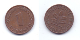 Germany 1 Pfennig 1948 D Bank Deutscher Lander - 1 Pfennig