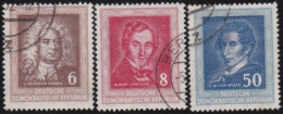 DDR     -     Michel   -   308/310      -  O        -  Gestempelt - Used Stamps