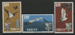 TAIWAN REPUBLIC OF CHINA Bloc N° 434 à 436 Cote 45 € Neuf ** (MNH) OISEAUX BIRDS Qualité TB - Unused Stamps