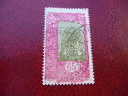 TIMBRE   COTE  DES  SOMALIS     N  129      COTE  0,75  EUROS   OBLITERE - Used Stamps