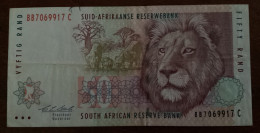SOUTH AFRICA 50 RAND CIRCULATED - South Africa