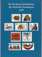 Bund Jahrbuch 1979 Die Sonderpostwertzeichen Postfrisch/MNH - Komplett - Collezioni Annuali