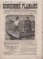 JOURNAL DU 27 MARS 1881 * LE BONHOMME FLAMAND * Journal Illustré Des Flandres Et De L'Artois - 8 PAGES - Historische Dokumente