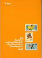 Bund Jahrbuch 1983 Die Sonderpostwertzeichen Postfrisch/MNH - Komplett - Annual Collections