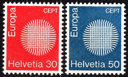 SWITZERLAND 1970 EUROPA. Complete Set, MNH - 1970