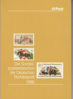 Bund Jahrbuch 1986 Die Sonderpostwertzeichen Postfrisch/MNH - Komplett - Collections Annuelles