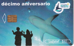 TARJETA DE MEXICO DE UN TIBURON (SHARK) - Vissen